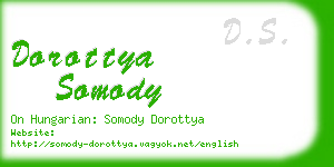 dorottya somody business card